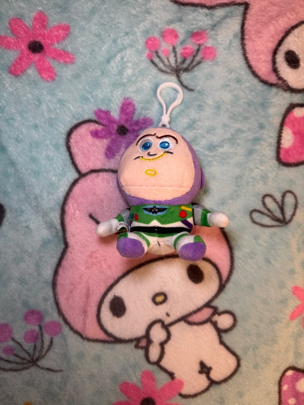 Toy Story Buzz Lightyear Plush Keychain Clip